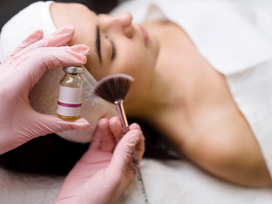 Chemical peel facial treatment at London Body Clinic for brighter skin, improved texture, pigmentation and blemishes