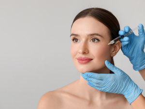 Dermal filler treatment at London Body Clinic for lips, cheeks, chin, jawline and natural-looking facial enhancement