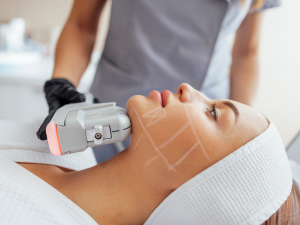 HIFU face neck and body treatment at London Body Clinic for non-surgical skin tightening, lifting and body contouring