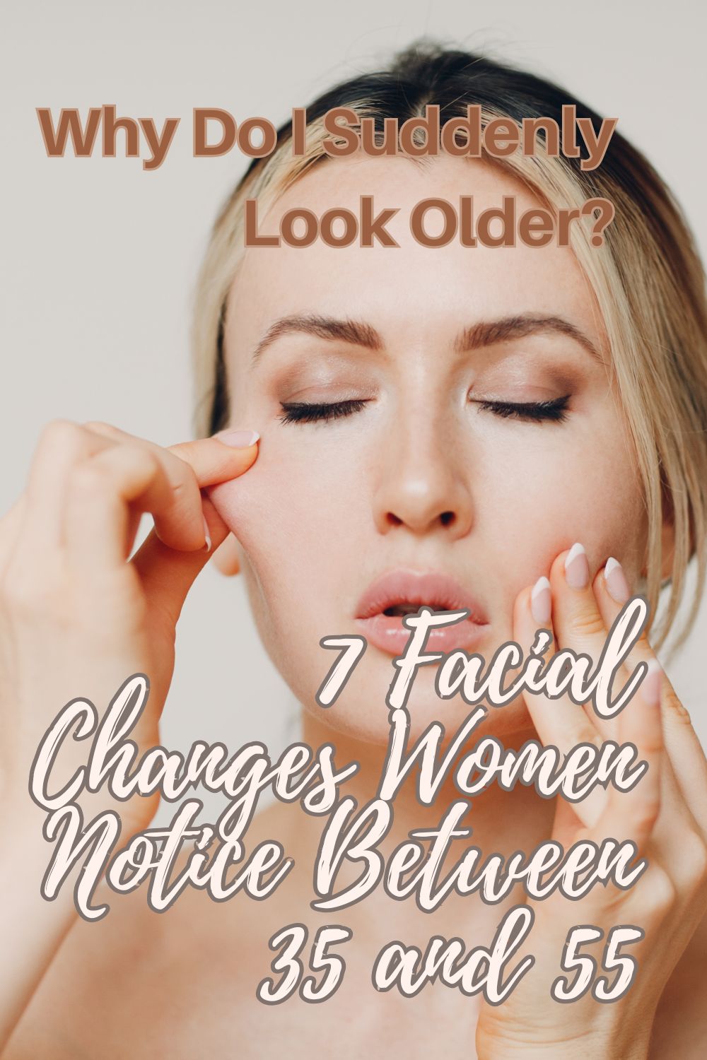 Woman aged 35 to 55 discussing facial ageing, sagging skin and skin rejuvenation treatments at London Body Clinic